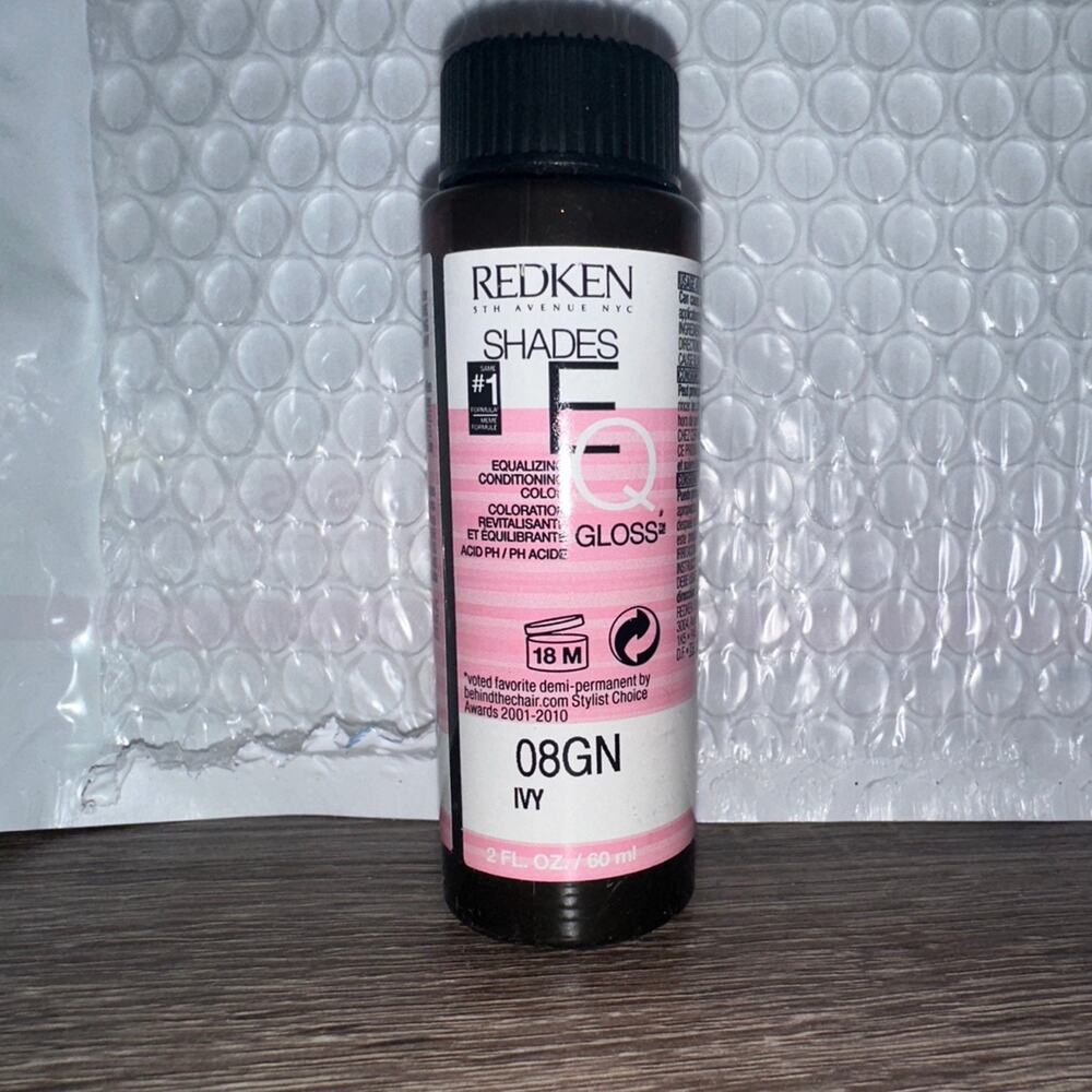 Redken Shades EQ Gloss 8GN Ivy‎ Demi-Permanent Hair Color Professional